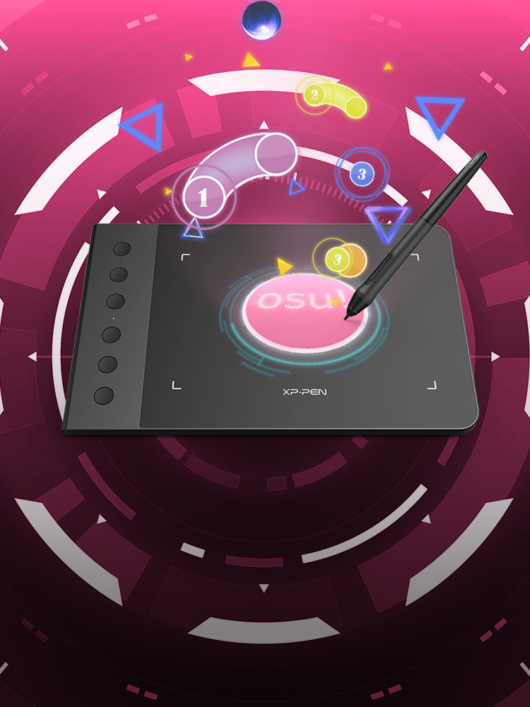 XP-Pen Star G640S entry level drawing tablet for OSU Game Play