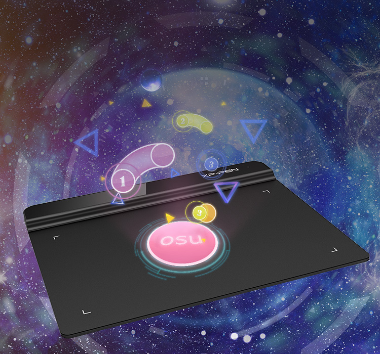 XP-Pen Star G640 digital drawing pad for kids OSU Game