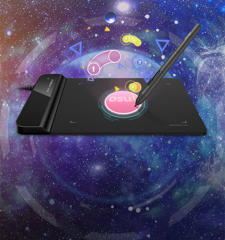 XP-Pen Star G430S entry level drawing tablet for OSU Game Play