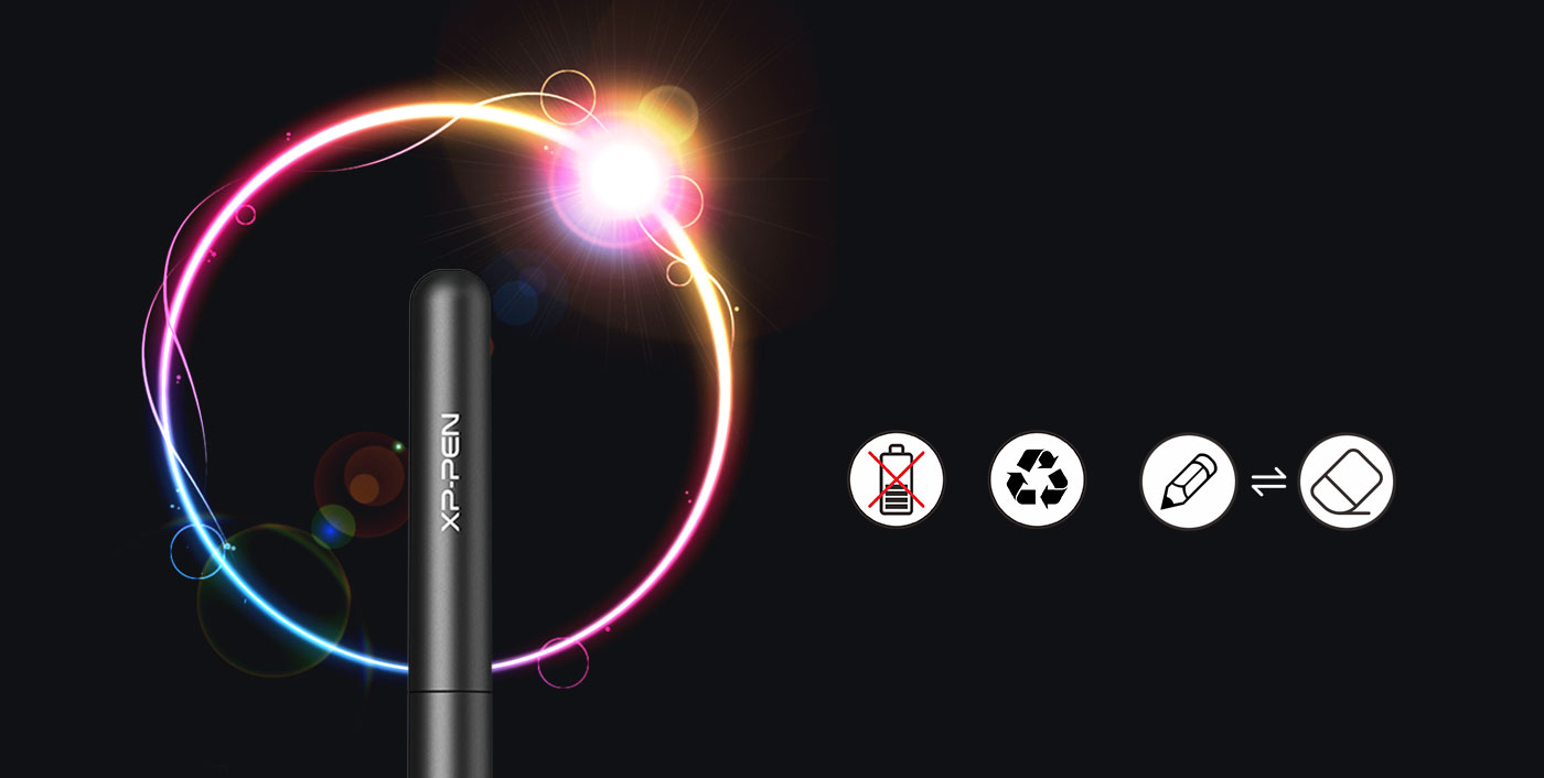 Star G430S digital art tablet features of 8192 levels pressure sensitivity