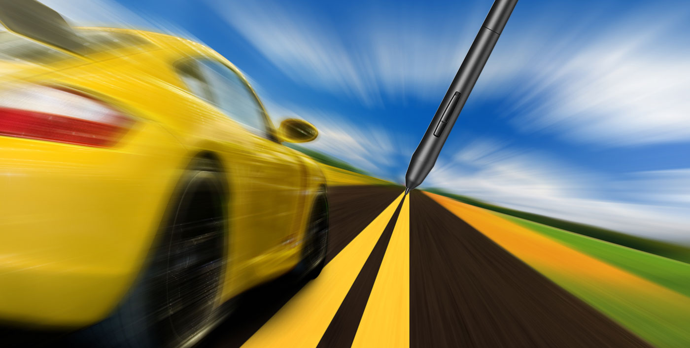 XP-Pen Star G430S art tablet with P01 Battery-free stylus