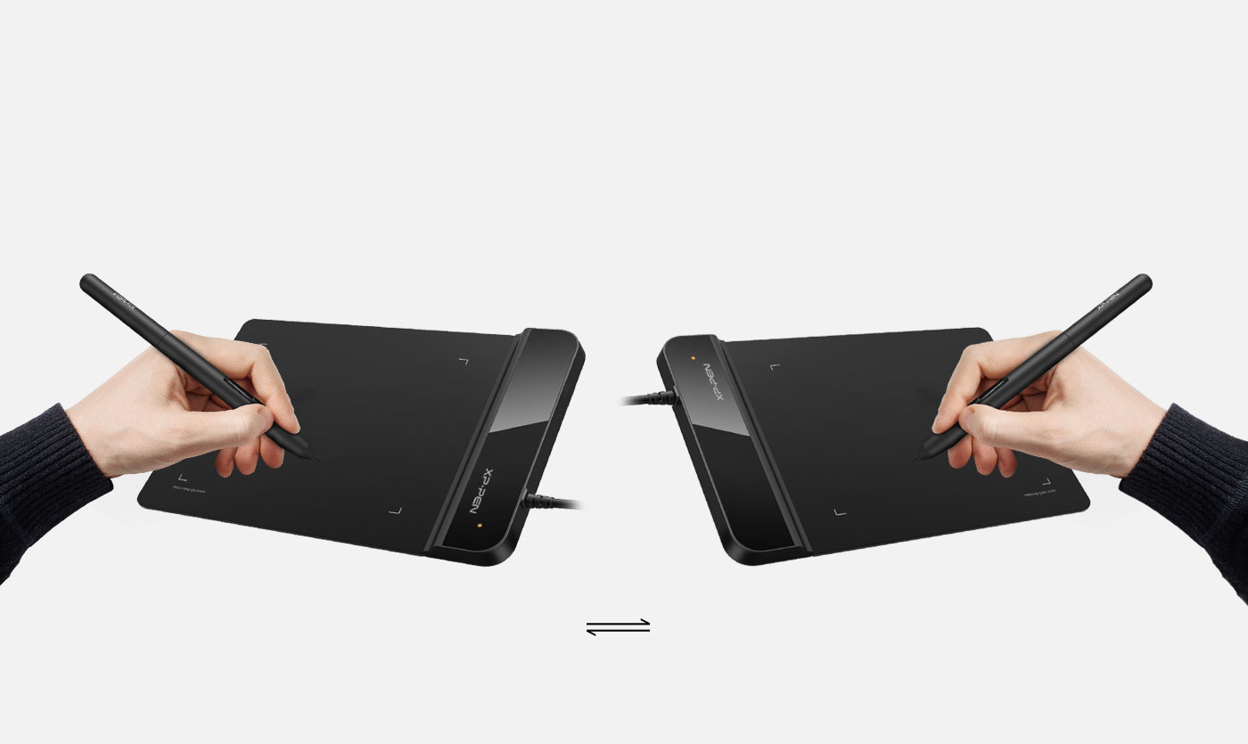 Star G430S digital art pad Design for Both right and left hand use